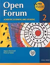 Open Forum 2 CD کتاب اپن فروم 2 (رحلی)