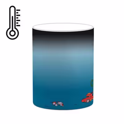 ماگ حرارتی کاکتی طرح کارتون سیمپسون مدل mgh23770