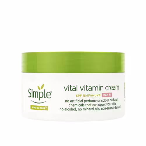 کرم روز آبرسان Vital vitamin سیمپل با SPF15 حجم 50 میل