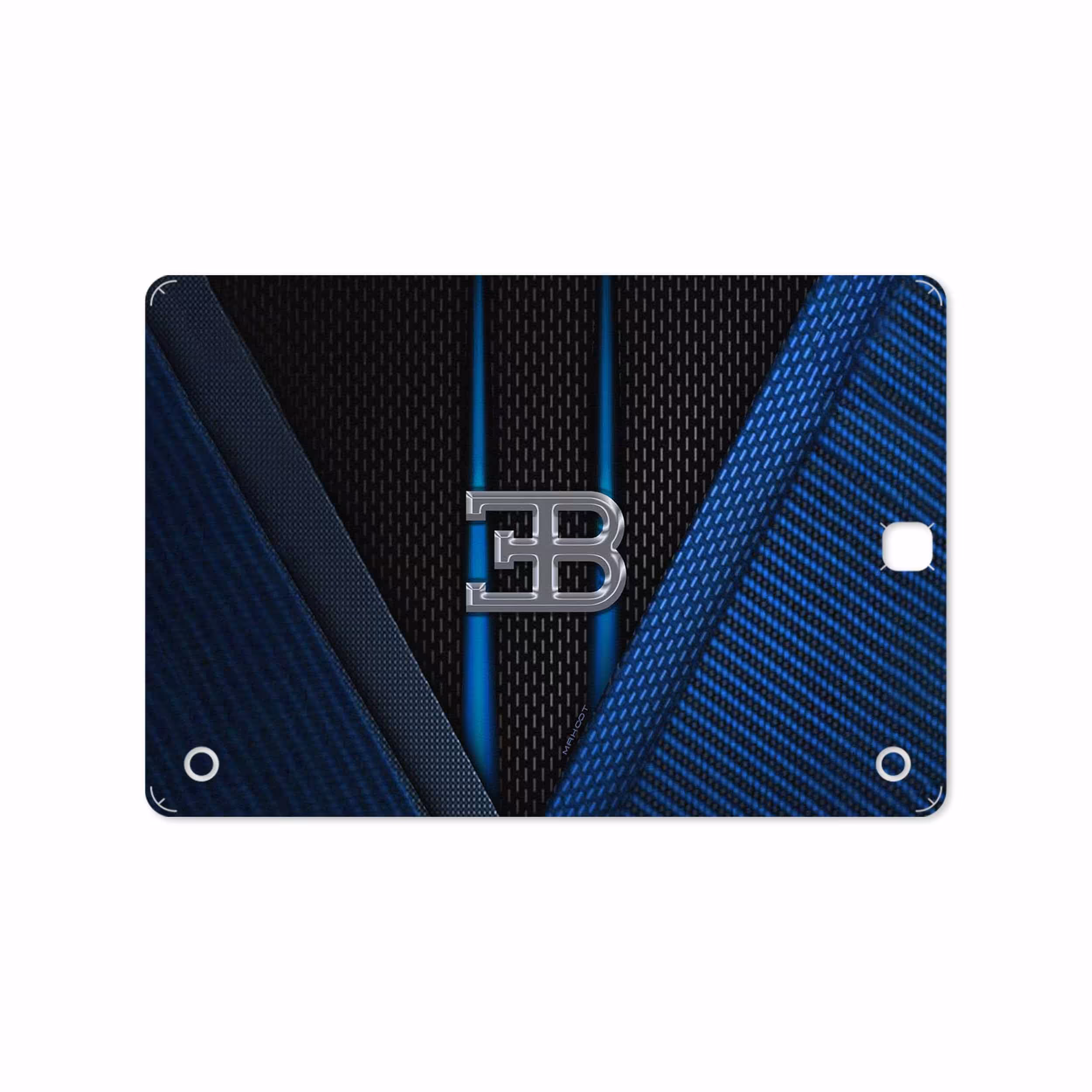 برچسب پوششی ماهوت مدل BUGATTI مناسب برای تبلت سامسونگ Galaxy Tab A 9.7 2015 T555