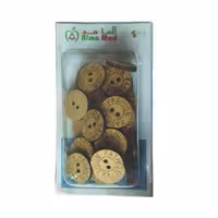 دکمه آلمامد طرح چوب کد CHOB بسته 30 عددی