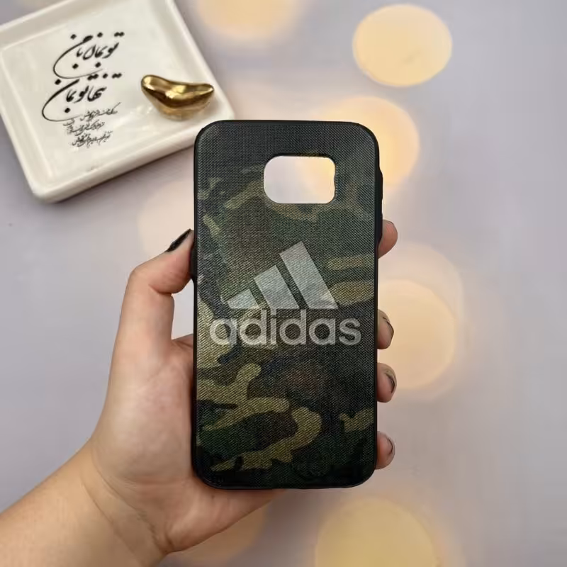 قاب گوشی Galaxy S6 سامسونگ دور ژله ای طرح برجسته فانتزی کد 92348