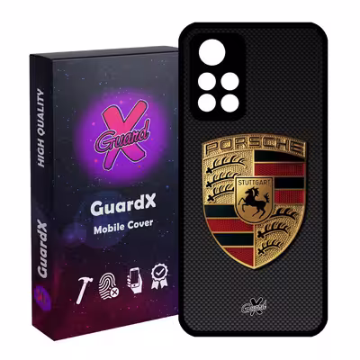 کاور گارد ایکس طرح Porsche مدل Glass10064 مناسب برای گوشی موبایل شیائومی Poco M4 Pro 5G/Redmi Note 11T 5G/Redmi Note 11S 5G