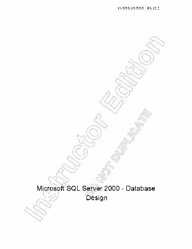 خرید و دانلود نسخه کامل کتاب Microsoft SQL Server 2000 Database Design