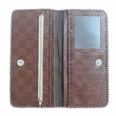 کیف پول طرح چهار خانه