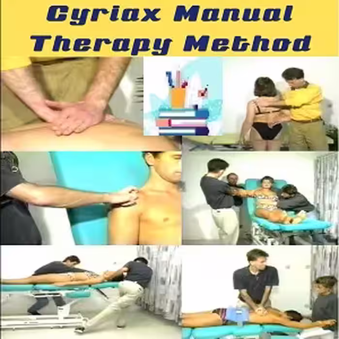 Cyriax Manual Therapy Method Course-Video at 8€ - کتاب پزشکی بهار