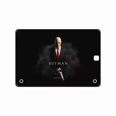برچسب پوششی ماهوت مدل Hitman-Game مناسب برای تبلت سامسونگ Galaxy Tab A 9.7 2015 T555