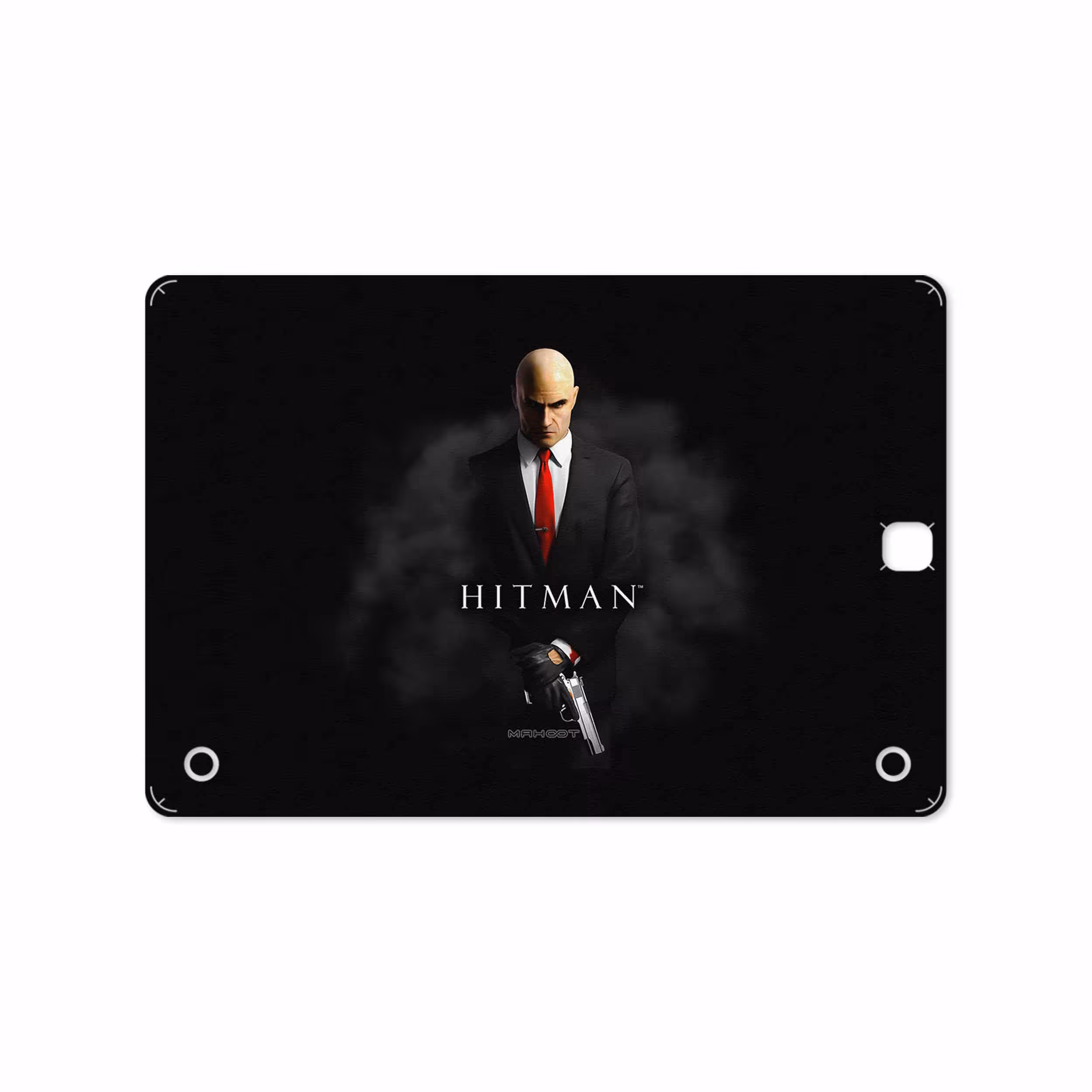 برچسب پوششی ماهوت مدل Hitman-Game مناسب برای تبلت سامسونگ Galaxy Tab A 9.7 2015 T555