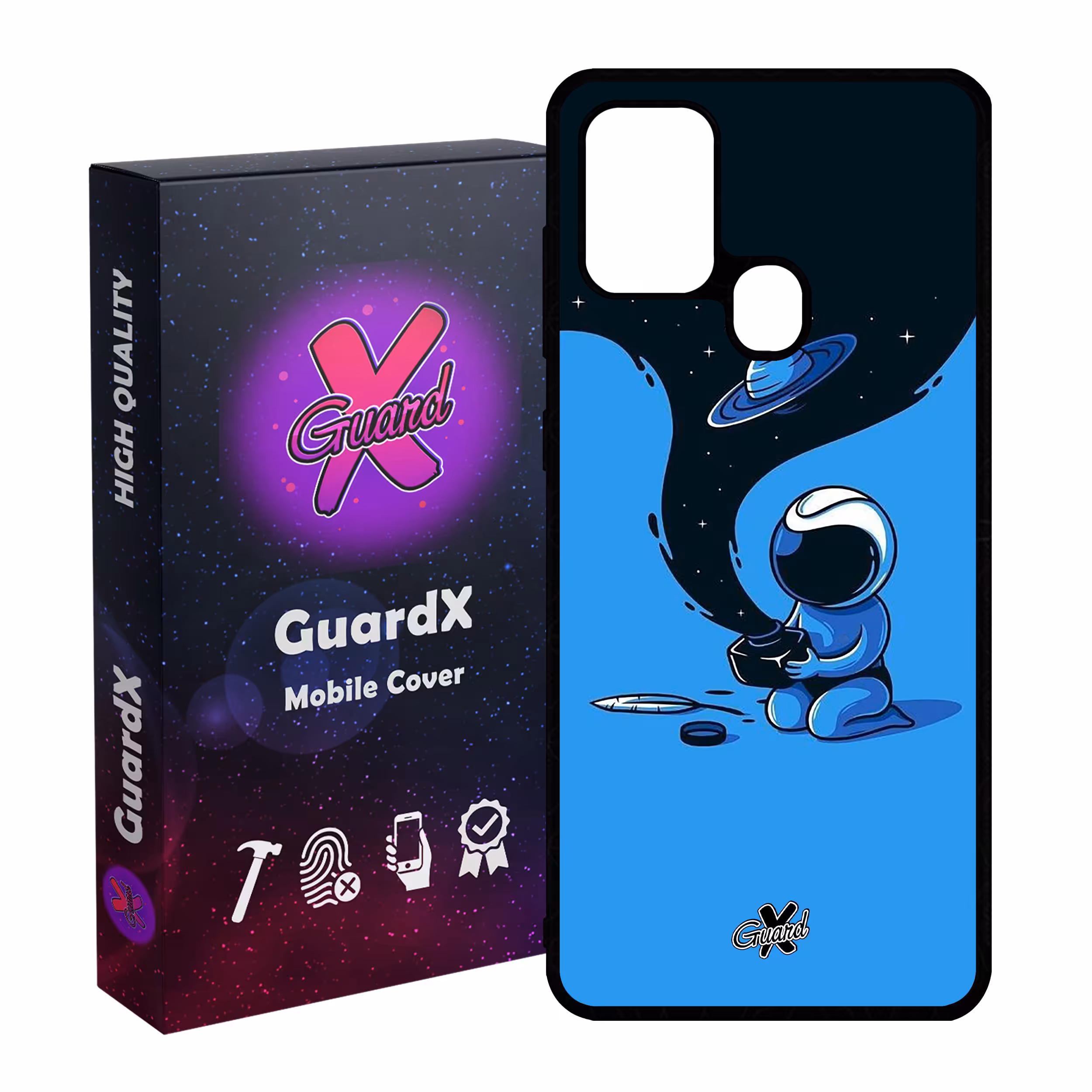 کاور گارد ایکس طرح Galaxy مدل Glass10052 مناسب برای گوشی موبایل سامسونگ Galaxy A21s
