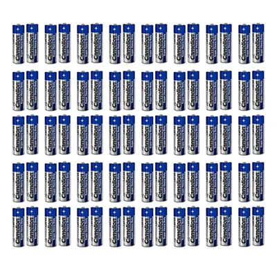 باتری قلمی و نیم قلمی کملیون مدل Super Heavy Duty مجموعه 80 عددی