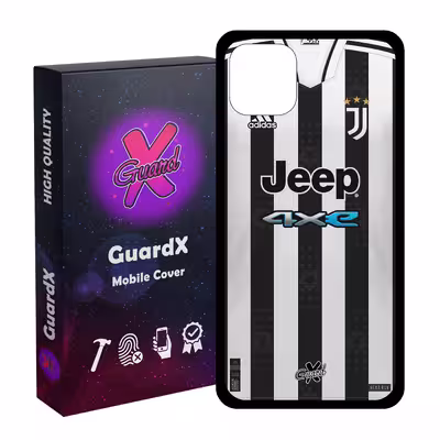کاور گارد ایکس طرح یوونتوس مدل Glass50357 مناسب برای گوشی موبایل اپل iPhone 11 Pro Max