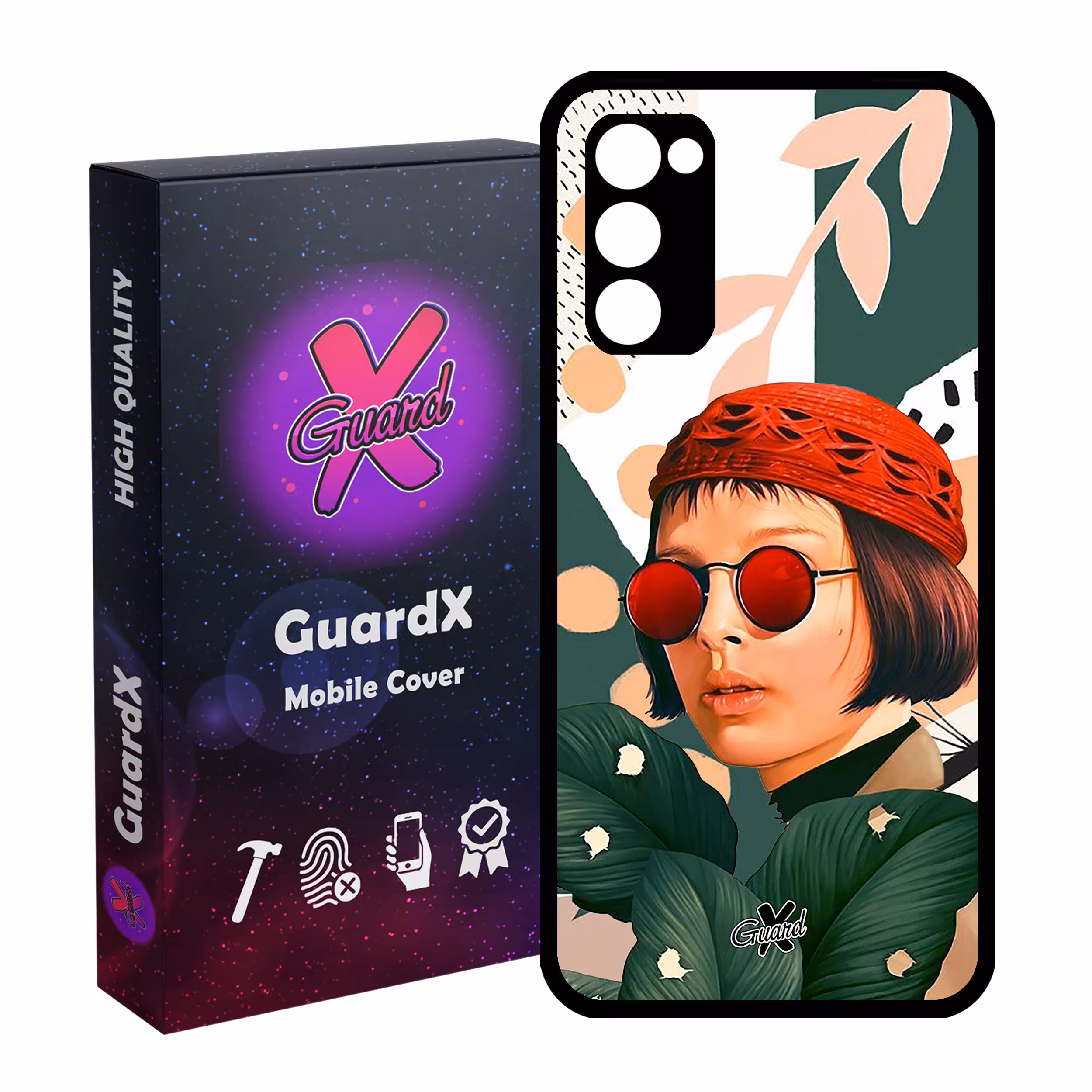 کاور گارد ایکس طرح ماتیلدا مدل Glass10341 مناسب برای گوشی موبایل سامسونگ Galaxy S20 FE