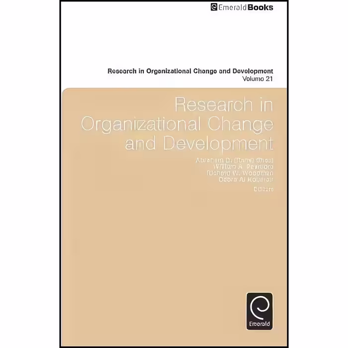 کتاب زبان اصلی Research in Organizational Change and Development 