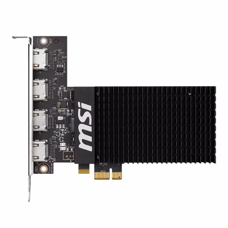 قیمت و خرید کارت گرافیک ام اس آی مدل GeForce GT 710 2GD3H 4HDMI 2GB DDR3 | یاس ارتباط