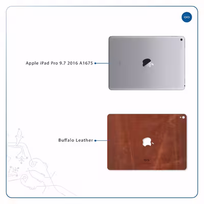برچسب پوششی ماهوت مدل Buffalo-Leather مناسب برای تبلت اپل iPad Pro 9.7 2016 A1675