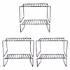 نظم دهنده کابینت مدل M02 بسته 6 عددی