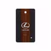 برچسب پوششی ماهوت مدل Lexus-Logo مناسب برای تبلت سامسونگ Galaxy Tab 4 7.0 2014 T231