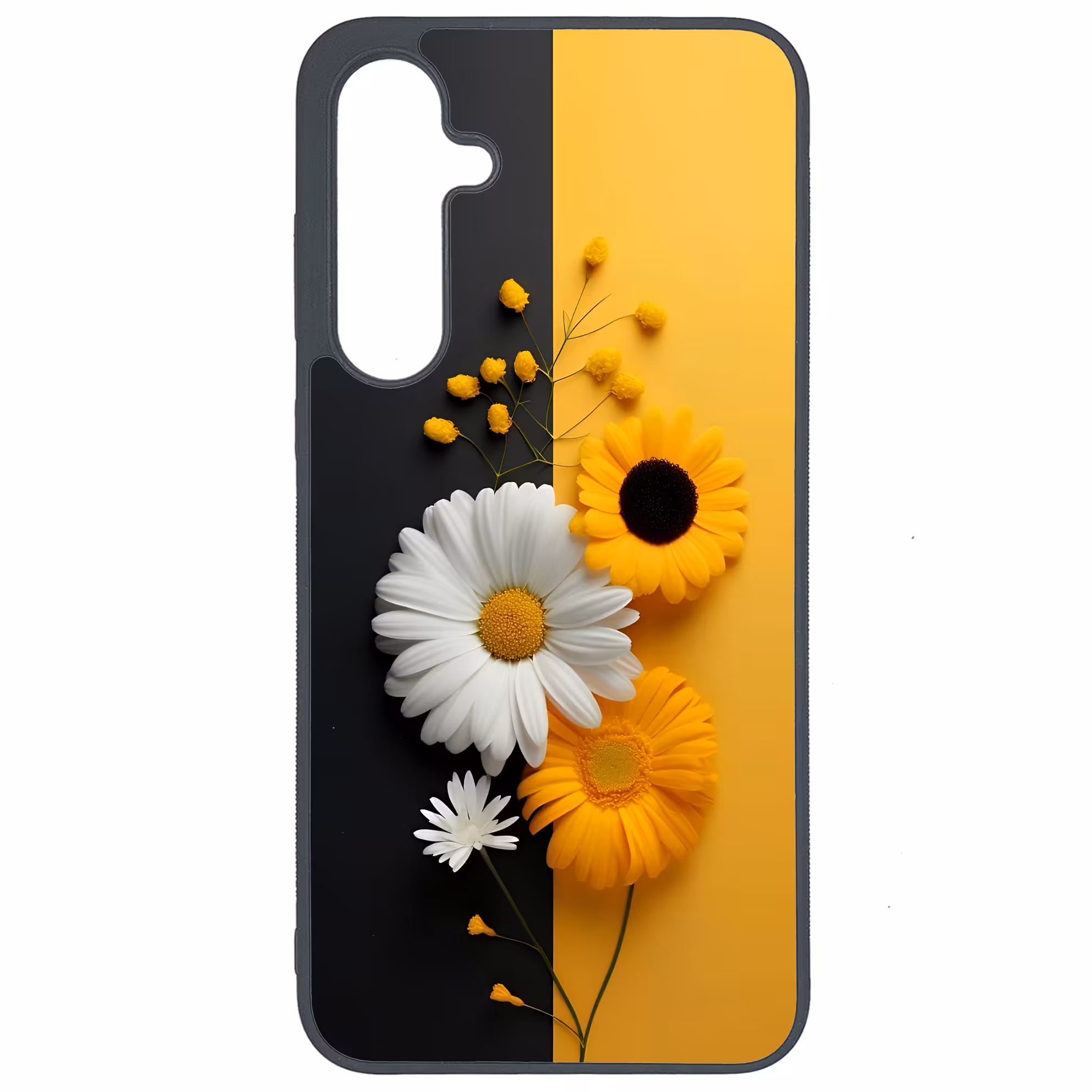 کاور طرح گل کد G-099 مناسب برای گوشی موبایل سامسونگ Galaxy A35 | دیجی قاب دونی