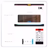 برچسب پوششی ماهوت مدل Dark Walnut Wood مناسب برای تبلت اپل iPad Pro 9.7 2016 A1673