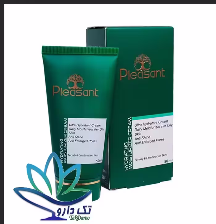 کرم مرطوب کننده پوست چرب و مختلط پلزنت 50 میلی لیتر