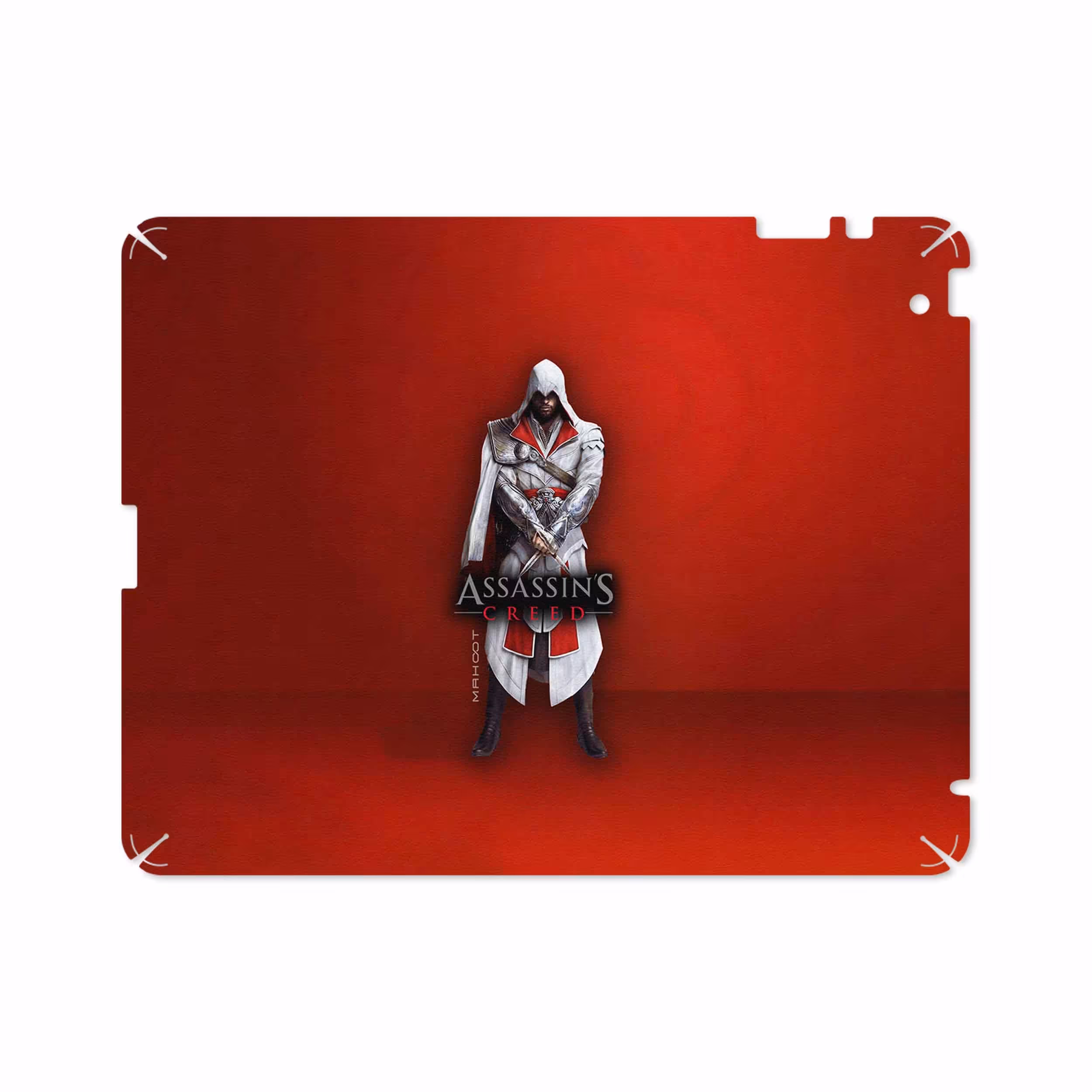 برچسب پوششی ماهوت مدل Assassin-Creed-Game مناسب برای تبلت اپل iPad 2 2011 A1397