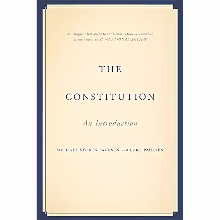 کتاب The Constitution اثر Michael Stokes Paulsen and Luke Paulsen انتشارات Basic Books