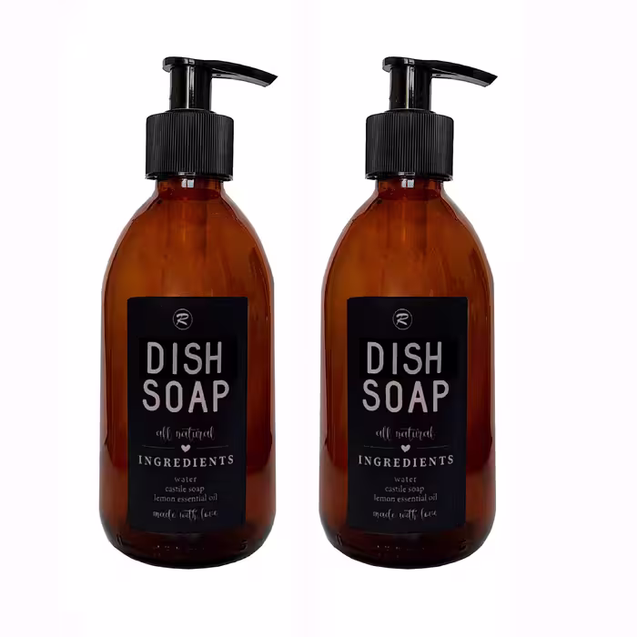 پمپ مایع ظرفشویی مدل  DOUBLE DISH SOAP مجموعه دو عددی