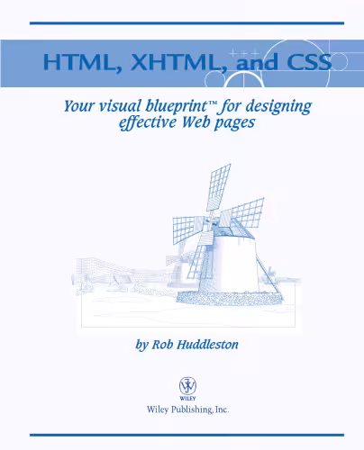 خرید و دانلود نسخه کامل کتاب HTML: Your visual blueprint for designing effective Web pages with HTML, CSS, and XHTML