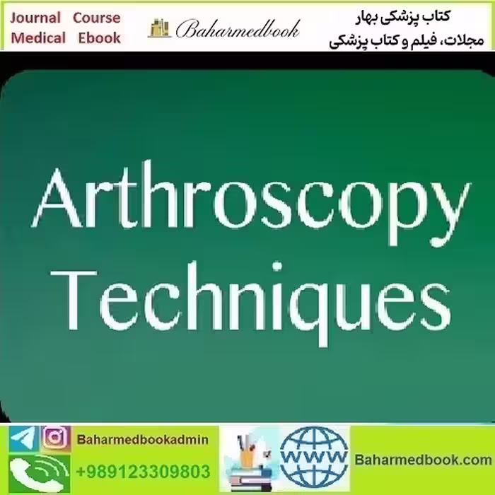 Arthroscopy Techniques Volume 9 Issue 1 to 12 2020 TRUE