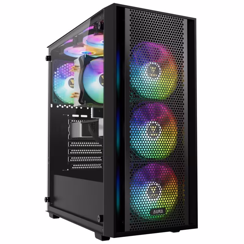 کیس کامپیوتر گیم دیاس Gamdias Aura GC2 Elite BL