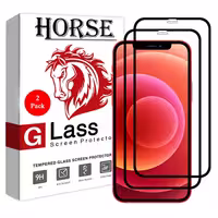 محافظ صفحه نمایش سرامیکی هورس مدل CRM مناسب برای گوشی موبایل اپل iPhone 12 Pro Max بسته دو عددی