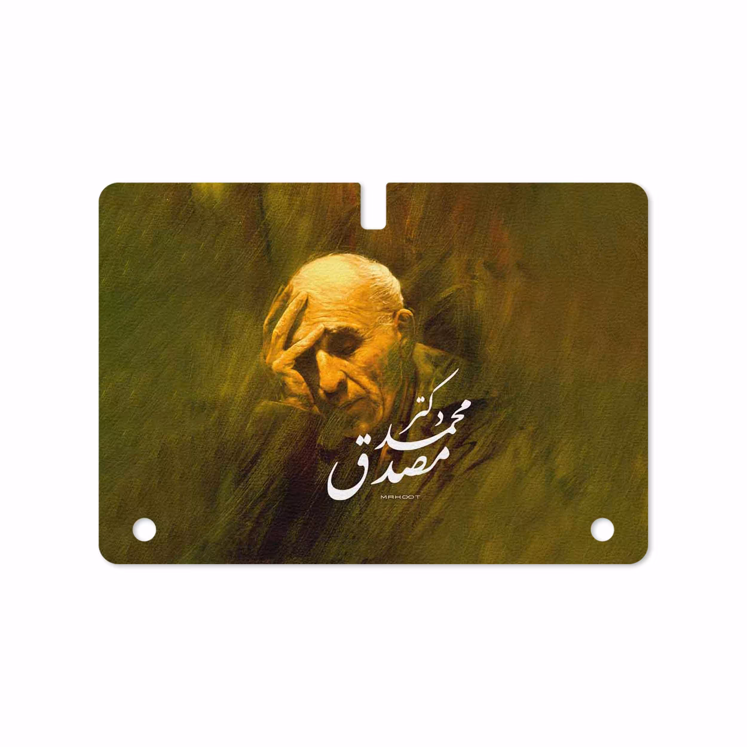 برچسب پوششی ماهوت مدل Dr-Mosadeq مناسب برای تبلت سامسونگ Galaxy Tab S 10.5 2014 T805