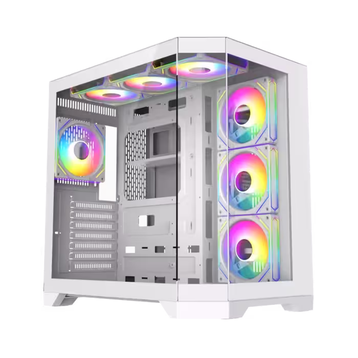کیس گیمینگ گیم مکس GAMEMAX Hype-A WH | فروشگاه گیمینگ تکاف