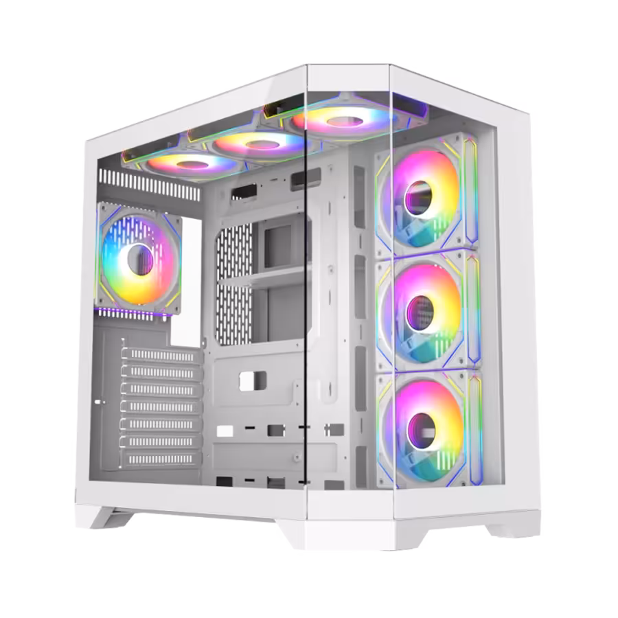 کیس گیمینگ گیم مکس GAMEMAX Hype-A WH | فروشگاه گیمینگ تکاف