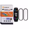 محافظ صفحه نمایش نانو آلتیمیت شیلد مدل NUL مناسب برای ساعت هوشمند شیایومی Mi Band 7 بسته دو عددی