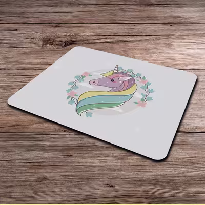 ماوس پد طرح یونیکورن کد P100344