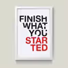 تابلو مدل انگیزشی Finish کدG12-48