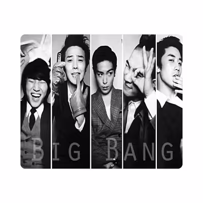 ماوس پد طرح گروه bigbang کد pa9