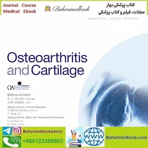 Osteoarthritis and Cartilage 2022-2024 Full Archives TRUE PDF