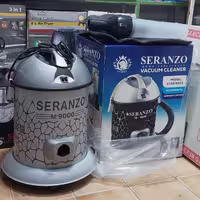 جاروبرقی آب و خاک قدرتمند برند seranzo مدل m9000 رنگ زیبا مطابق عکس (پس کرایه)