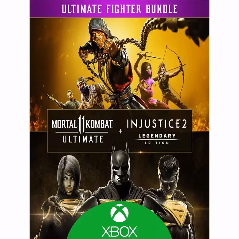 بازی Mortal Kombat 11   Injustice 2 Bundle ایکس باکس