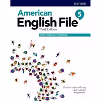American English File 5 (3nd) SB+WB+QR انگلیش فایل قطع رحلی