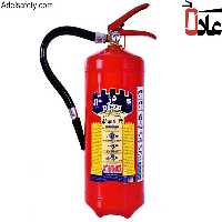 کپسول آتش نشانی پودر و گاز BCE دژ 4 کیلوگرمی
