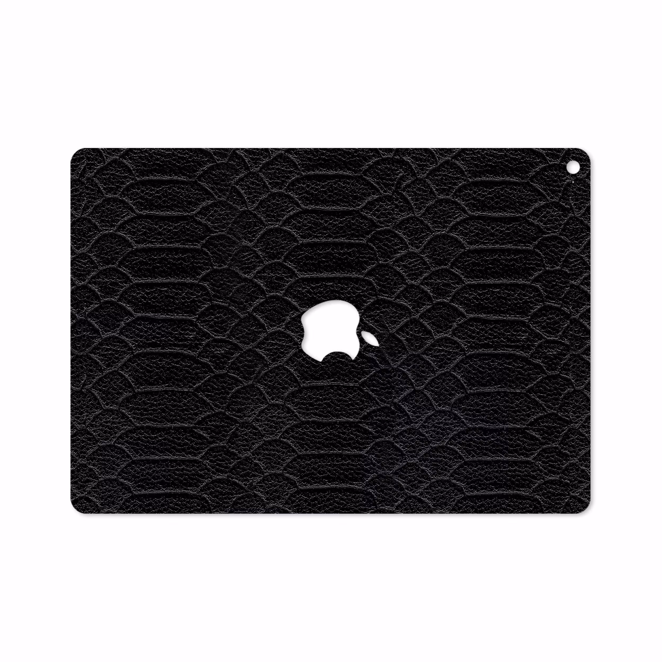 برچسب پوششی ماهوت مدل Black-Snake-Leather مناسب برای تبلت اپل iPad Air 2 2014 A1567