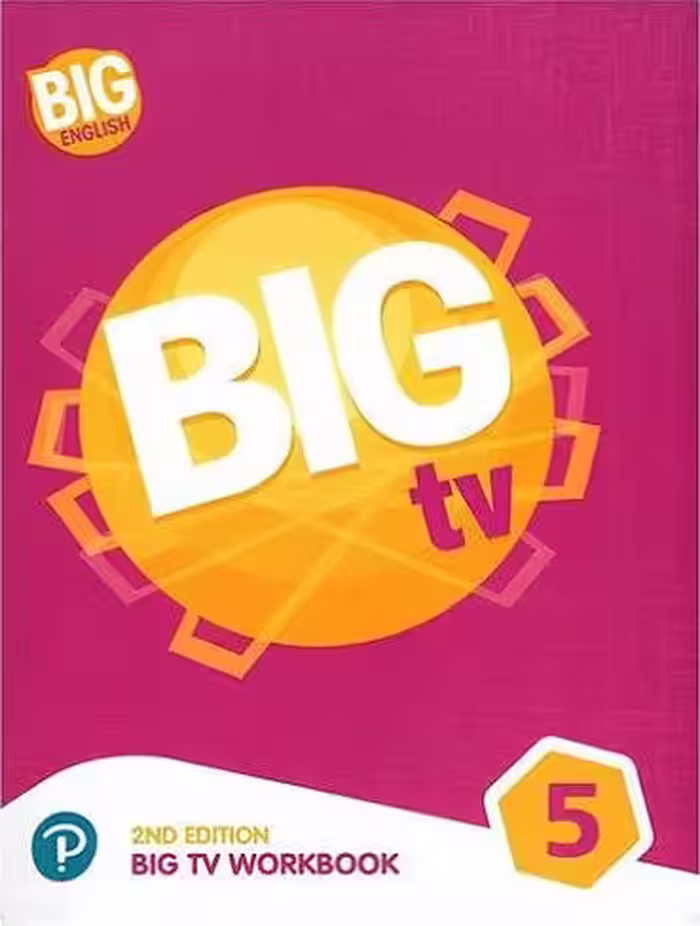 کتاب Big English 5 – Big TV Workbook 2nd  DVD