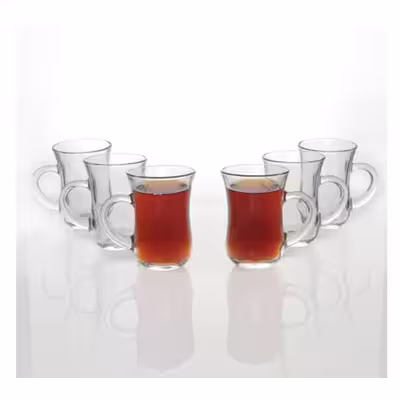 استکان پاشاباغچه مدل presta بسته 6 عددی