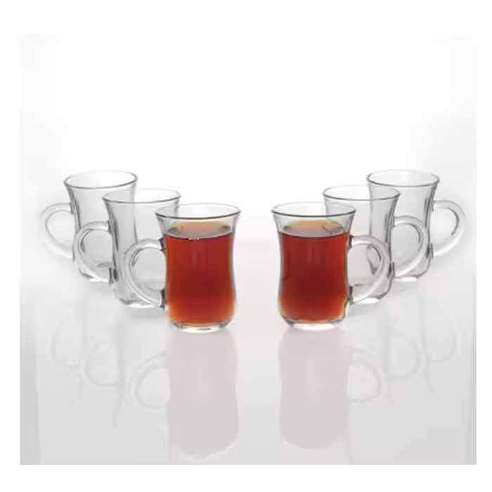 استکان پاشاباغچه مدل presta بسته 6 عددی