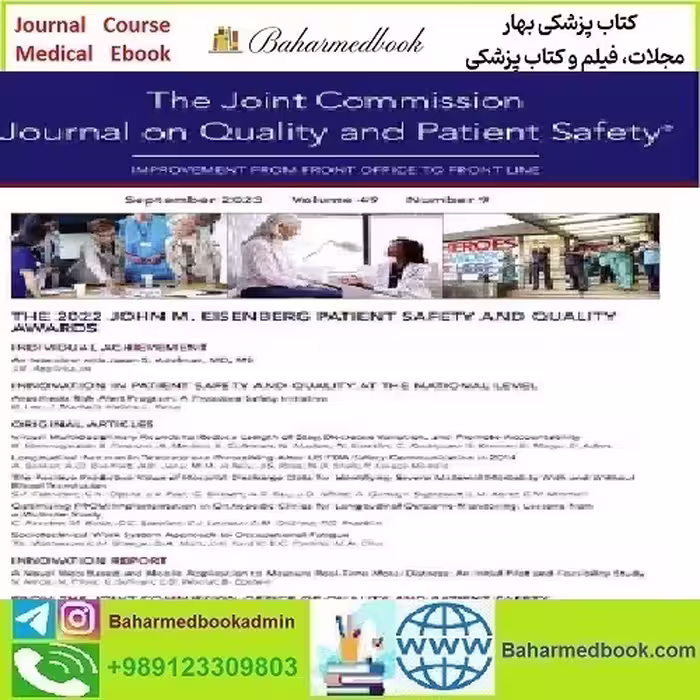 The Joint Commission Journal on Quality and Patient Safety Vol