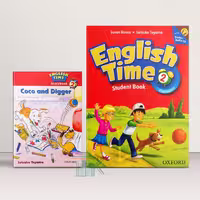 پک کتاب انگلیش تایم 2 ویرایش دوم   به همراه کتاب داستان | English Time 2 2nd Edition   with Story Book Pack | خرید کتاب زبان | خرید لوازم التحریر | چی کتاب | بالاترین تخفیف و ارسال رایگان