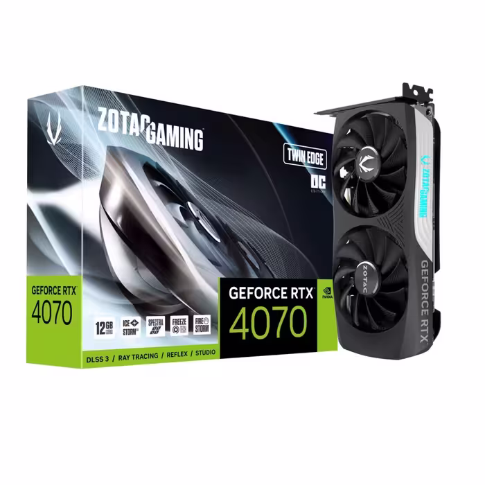 کارت گرافیک Zotac RTX 4070 Twin Edge OC 12GB